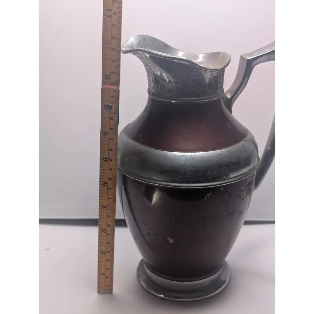 Vintage Ambassador Hotel Los Angeles Stanley Insulated Water Pitcher Hotelware